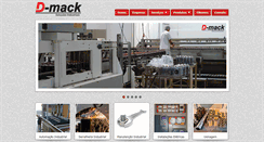 Desktop Screenshot of dmack.com.br